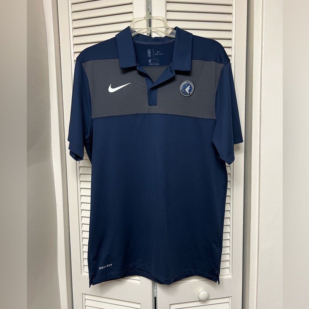 Nike Men's Minnesota Timberwolves Vintage Polo Shirt